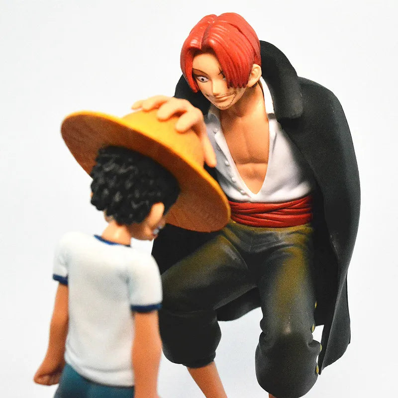 18cm One Piece Anime Figure Four Emperors Shanks Straw Hat Luffy Action Figure One Piece Sabo Ace Sanji Roronoa Zoro Figurine - Product Photo 4