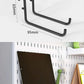 Wall-Mounted No-Punch Hole Board for Study, Living & Gaming Rooms