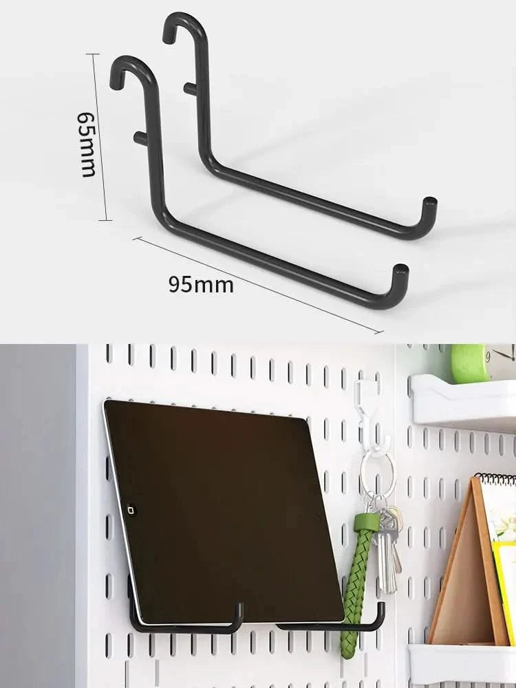 Wall-Mounted No-Punch Hole Board for Study, Living & Gaming Rooms