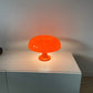 Minimalist Orange Mushroom Lamp – Vintage Ambient Glow Bedside Lighting