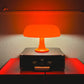 Minimalist Orange Mushroom Lamp – Vintage Ambient Glow Bedside Lighting