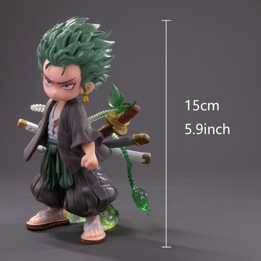 Bandai Zoro Anime Figure - PVC Collectible for Home Decor & Gifts