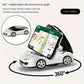 Car Model Phone Stand – Foldable 360° Rotation Dashboard Holder for Mobile